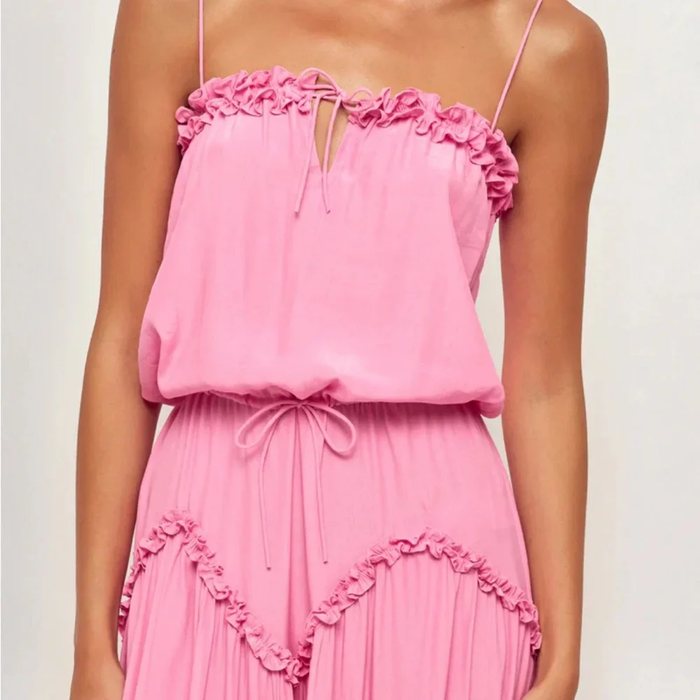 nwt S/W/F Rapture dynamic Elegant Pink Maxi Dress - Picture 2 of 9